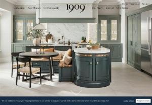 1909 Kitchens - 1909 is a classic painted in-frame kitchen with a timeless quintessentially British feel. Crafted with meticulous attention to detail, this beautiful collection of kitchen furniture introduces a classic aesthetic whilst meeting the demands of twenty-first-century living. That's why 1909 adapts flexibly to any style of home.