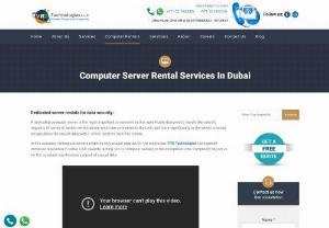 Computer Server Rental - Server Rental Dubai - Rent Dedicated Server - VRS Technologies offer server maintenance and server rentals services in Dubai, UAE which can be tailored as per your requires Call +971-55-5182748. server rental Dubai, computer server rental dubai