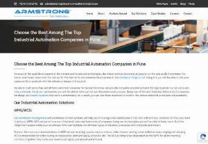 Industrial Automation Companies in Pune | Armstrongltd - We are the best Industrial Automation Companies, we design automation systems that work autonomously. You can use these machines to monitor the various industrial processes independently.
