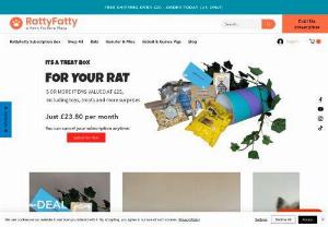 Ratty Fatty - Welcome to RattyFatty, everyone's favourite Rat Subscription box!

 RattyFatty toys and gifts are delivered to your door every month

Affordable and rat-packed full of fun!