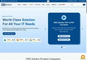 Screenshot of DRS Softech - Data Recovery and Email Migration Tools