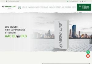 AAC Blocks Manufacturers in Bangalore | Aac Blocks Suppliers Bangalore - Meghalite Provide One of the Best AAC Blocks manufacturers And suppliers in Bangalore it is Fire Resistant, Quick-to-arrange, Reduce Project Costs, eco-friendly, lightweight And strong.