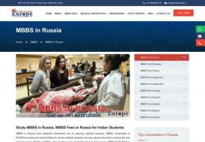 MBBS in Russia - MBBS in Russia : MBBS admission in Russia 2021 in NMC Approved Medical Universities, MBBS From Russia in Low Cost/Fees MBBS University for Indian Students.

Study MBBS in Russia, MBBS Fees in Russia, MBBS Admission in Russia