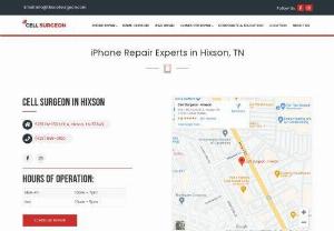 Cell Surgeon - Hixson - Cell Surgeon is one of the most reliable and trustworthy cell phone & Computer repair shops in the Chattanooga area. We are known for our certified technicians and superior customer service. Our mobile technicians come to you with years of experience in the same field and specialize in getting your devices up and running as soon as possible.