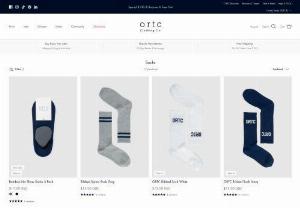 Socks - The seed of ortc Clothing Co. was just a handful of affordable and fashion forward socks. All products were entirely designed by the self-taught boys themselves having little to no fashion or design background. After great success with the first range, new products were put into production as well as the development of a sophisticated online store.
