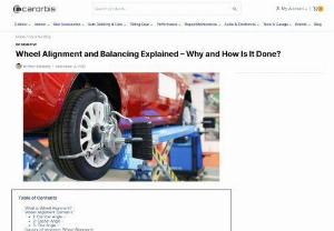 Wheel Alignment And Balancing Explained - How Is It Done? - There are a lot of confusions people have regarding wheel alignment and balancing. So we explain wheel alignment, wheel balancing and tyre rotation as well.
