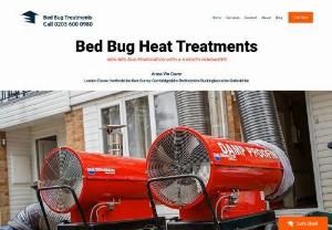 Bed Bug Treatments - Bed Bug Treatments use industrial machinery, this allows us to heat up large areas all at once to get rid of bed bugs, rather than using small machines with less output that will heat up small areas, we have invested in our machines for the best client satisfaction and results