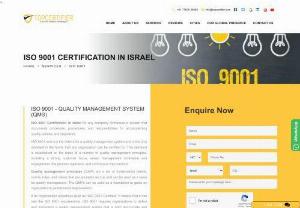 ISO 9001 certification consulting service in Israel | TopCertifier - ISO 9001 Certification in Israel has a direct impact on customer requirements and on the efficiency of the client's business, which means a continual improvement in the quality system processes. By gaining ISO 9001 Certification, there is a potential for increased market share in existing and new markets. There is also a general improvement in the quality of the service/product supplied to the consumer.