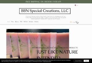BBN Special Creations, LLC - We are a small organic bath and body product business we have goat milk soaps, bath suds, milk baths, bath salts, flower bombs and the list goes on. We give 10% of proceeds to the AA foundation and the EDS association. We began our business to help our youngest with his sensitive skin and thankfully we have been doing this for many other families who suffer with sensitive skin, dry itchy skin.