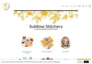 Sublime Stitchery - We sell handmade goods using modern fabrics and modern patterns. We also sell kits to make your own bags and pouches, sewing notions and patterns.