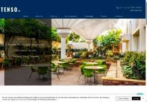 Screenshot of Tenso India: Tensile Structure Specialists