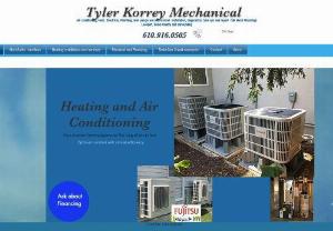 Tyler Korrey Mechanical - heating and airheating, furnace, air conditioning, mini splits, hvac, replacement, repair, installation, contractor, electrical, plumbing, well pumps, conditioning