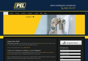 Residential Locksmiths Perth - Perth Emergency Locksmiths offers a 24 hour 7-day mobile locksmith service for all your Residential and Commercial Locksmith needs.Call us 0481 356 257.