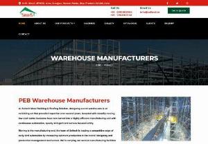 Peb warehouse Manufacturers - Seltech peb is a certified company that is involved in manufacturing and supplying high robust and reliable 

PEB warehouses in Delhi NCR. One of the top names in the industry, we ensure the best in class design, fabrication, and everything that meets international standards.