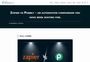 Zapier vs Pabbly - an automation comparison you have been waiting for - What is Automation in digital marketing?