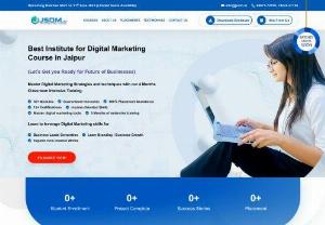 Best Digital Marketing Institute in Jaipur - If you are aware about the digital marketing,  JSDM offers digital marketing course in Jaipur with the best content oriented materials.