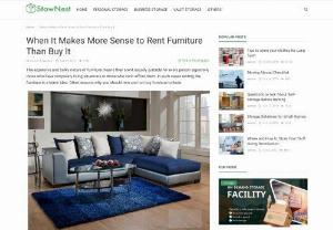 When It Makes More Sense to Rent Furniture Than Buy It - StowNest - If you're planning to move and you don't plan on moving furniture, you can just go for rentals. Read this blog to know more.