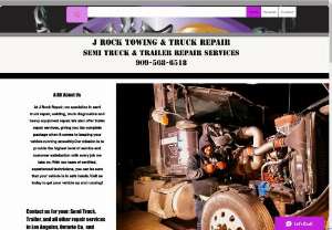 J Rock Towing & Repair LLP - 24hr services, tow service, car hauling, semi truck and trailer repair, vehicle lockout services, welding, regen, truck diagnostics