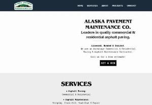 Alaska Pavement Maintenance Co. - Address: 9044 Hartzell Rd, Anchorage, AK 99507, USA || Phone: 907-344-0602 || Fax: 907-349-9640