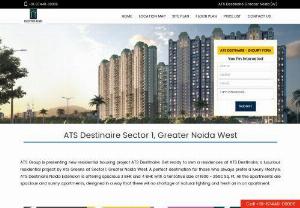 ATs Destinaire Reviews in sector -1 greater noida west - Ats Destinaire Project is the finished solution to your issues. When you contributed with this organization it implies, you acquired a superior part for your life. Harmony, congruity, and enthusiasm are the essential human need however in the muddled up way of life, all the mainstays of way of life are impractical at a time. You frequently carry on with your existence with a great deal of compromises.