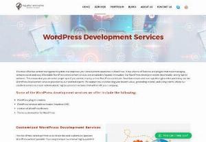 Hire WordPress Developer - Get closer to your audience with feature-rich websites. We offer the best web development services and work dedicatedly to drive your projects to success.You can Hire WordPress Developer from Aquatec innovative Pvt Ltd.