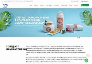 Cosmetic Contract Manufacturers - HCP Wellness Cosmetic Contract Manufacturing Companies for Cosmetic Third Party Manufacturing & Cosmetic Contract Manufacturers for product development opportunities.