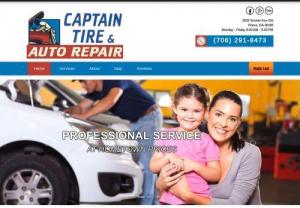 Captain Tire & Auto Repair - Address: 2509 Shorter Ave SW, Rome, GA 30165, USA || Phone: 706-291-8473 || Fax: 706-232-8720