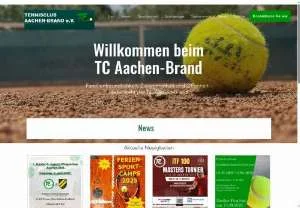 Screenshot of TC Aachen-Brand e.V. - Tennis Club
