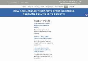 How are Massage Therapists Offering stress-relieving solutions to Society? - In this article, we will discuss how to find the best massage therapist in Toronto and how they are providing stress-relieving solutions to society.