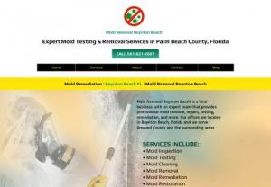 Mold Removal Boynton Beach - Mold Removal Boynton Beach is a local business with an expert team that provides professional mold removal, repairs, testing, remediation, and more. Our offices are located in Boynton Beach, Florida and we serve Broward County and the surrounding areas.