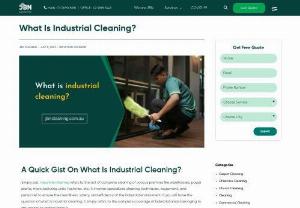What is industrial cleaning? - Simply put, industrial cleaning refers to the act of complete cleaning of various premises like warehouses, power plants, manufacturing units, factories, etc. The reason why this type of cleaning is mostly handed over to professionals is because of its hazardous nature and its very niche requirement. If you still have the question of what is industrial cleaning, it simply refers to the complete coverage of industrial areas belonging to any sector or vertical there is.