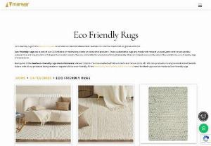 With Eco Friendly Rugs Help Maintain And Preserve The Environment - Marwar Carpets - Explore the vast Marwar Collection of eco friendly rugs with best prices and top notch quality.