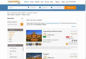 5 Star Hotels in Jaisalmer Last Minute Deals - Book 4 Luxury 5 Star hotels in Jaisalmer online with best hotel deals at Hoteldekho -Apply coupan code & amp: Get Upto 70% OFF instantly on 5 Star Hotels in Jaisalmer.