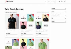 Buy Branded Polo TShirts For Men At Best Prices In India| Actimaxx - Buy Polo tshirts for men of premium quality and maximum comfort. Shop for Polo Tshirts for men from the exclusive collection of Actimaxx & avail exciting offers