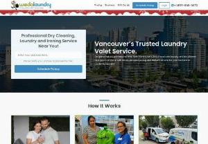 Dry Cleaning Vancouver - Are you searching laundromats & dry cleaner in Vancouver area. WeDoLaundry offers online laundry & dry cleaning service from pick up to drop off in Vancouver Area