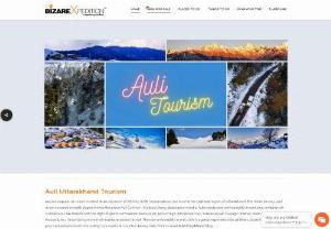 Auli Uttarakhand Tourism Complete Information - Auli Uttarakhand tourism is a popular hill station known as a skiing destination of India. There are many Auli sightseeing and tourist places like Gorson Bugyal, Auli artificial lake, etc where you can do activities like skiing, trekking, etc