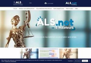 ALSnot software - The site and the notarial liquidations simulators ALSnot were designed in collaboration by computer engineers and lawyers, coordinated by David Epailly, author of several books and articles relating to liquidations, also consultant and trainer in heritage and family law , at Cridon for almost 20 years.