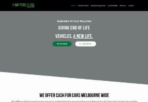 Cash For Cars Melbourne - Total Auto Recycling is here to provide you with the Cash for Cars Melbourne service - a bright opportunity to sell an unused vehicle that is on the verge of becoming trash. We not just provide the Cash for Old Cars Melbourne but also responsibly recycle each of the vehicles we get from you with assuring that environment is not harmed in any way. We are here to help you remove your car without any hassle. If you have any queries, shoot right away at 1300 365 221.