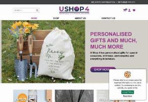 U Shop 4 - U Shop 4 is a family run business with strong family values. We only select and sell products which we would buy ourselves.

Since our launch in 2017, we have successfully grown and developed our business. Always staying up to date with new gift products launched into the market whilst listening to what gifts our customers want. We now offer gifts for all occasions to meet all of our customer r