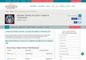 Bhavans Tripura College of Science & Technology Admission - Bhavans Tripura College of Science & Technology in Agartala apply for online admission know the offered courses, placements salary record, campus facilities, student reviews and alumni etc.
