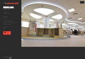 Stretch Ceiling for Healthcare | White Translucent Ceiling - Euroceil Stretch Ceiling - White translucent Ceiling can fit a large space and can come in a wide range of shapes. Euroceil offers the best solution for healthcare spaces.