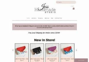 Jess Handmade Studio - Jess Handmade Studio offers quality handmade fabric bags all made in Singapore by home sewist.