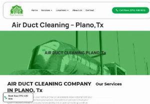 Professional Air Duct Cleaning in Plano, TX - Do you need air duct cleaning in Plano, TX? Organic Home Service offers all types of cleaning services like carpet cleaning, tile cleaning, grout cleaning, chimney cleaning, indoor air cleaning, and more. We use safe products that are perfect for your healthy environment.