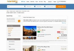 5 Star Hotels in Delhi Last Minute Deals - Book Luxury 5 Star hotels in Delhi online with best hotel deals at Hoteldekho -Apply coupon code & Get Upto 70% OFF instantly on 5 Star Hotels in Delhi.