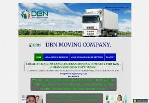 DBN Moving Company - DBN Moving Company offers an efficient local moving in KZN, Gauteng, Western Cape all towns along The West Coast from Cape Town to St Helena Bay including. We also do weekly national furniture removals to all major cities in South Africa. 

A Professional Removal Team, Closed Truck, Blankets & Strapping are all included with every furniture removal quote & service that we provide to ensure your furniture & personal effects are protected and secured in the truck.