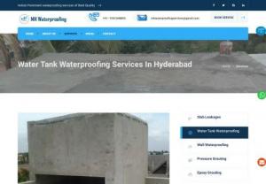 Water Tank Waterproofing Services In Hyderabad - Water tank waterproofing services in Hyderabad are an important aspect of any building, especially in areas where there are high levels of water. If the water tank is not properly sealed, it will end up leaking the water and making the entire building damp.