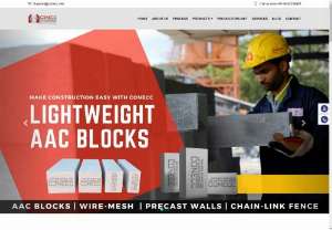 Lightweight | AAC Blocks Manufacturer in Karnataka India - Conecc - We are a leading manufacturer of Autoclaved Aerated Concrete (AAC) blocks & wire mesh. AAC blocks are also known as Lightweight Blocks. aac blocks Karnataka.