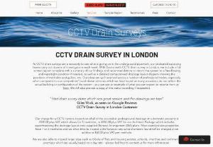 CCTV Drain Surveys - Drainsmart are a London drainage company providing CCTV drain surveys, drain repairs and more.