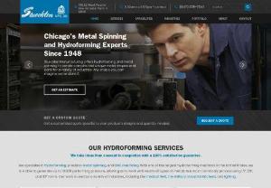 Stuecklen Manufacturing Co - Stuecklen Manufacturing Company located near Chicago has been providing you with professional metal parts forming services since 1948. We are one of the oldest hydroforming and metal spinning companies in the USA.