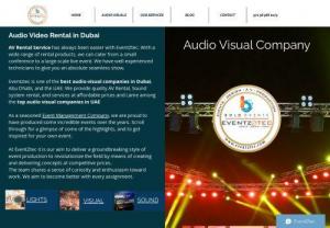AV Rental Companies in Dubai - EventZtec is the leading best Event planner Company in Dubai, UAE. We Offer Av Rental, Audio Visual, Sound System Rental